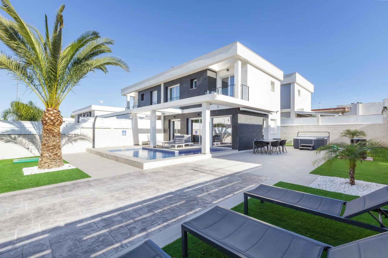 Casa Bos Dolpfin Wellness Luxury Entire Villa Pool & Jacuzzi Gran Alacant Near Beach Puerto Marino Екстер'єр фото